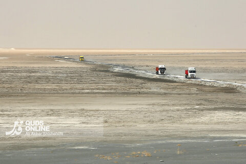 جدیدترین تصاویر از کویر نمک ارومیه