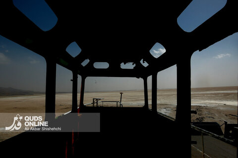 جدیدترین تصاویر از کویر نمک ارومیه