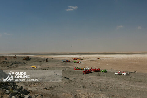 جدیدترین تصاویر از کویر نمک ارومیه