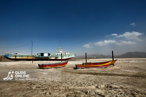 جدیدترین تصاویر از کویر نمک ارومیه