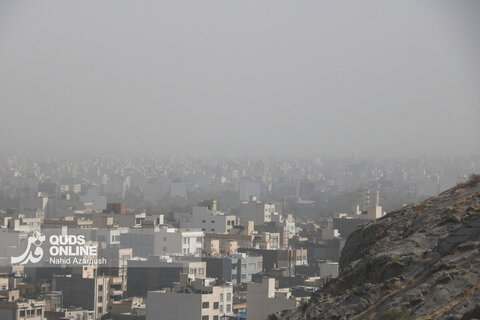 گزارش تصویری | آلودگی هوا در مشهد