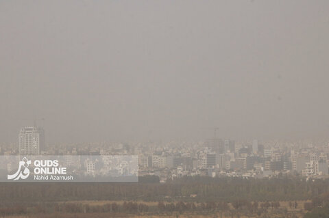 گزارش تصویری | آلودگی هوا در مشهد