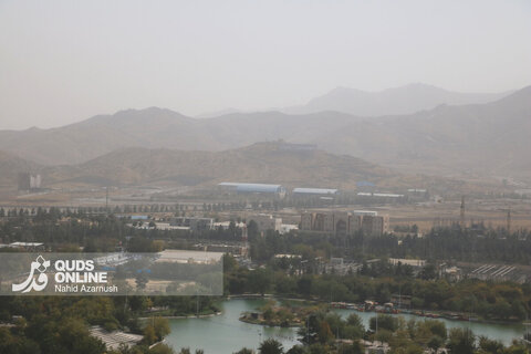 گزارش تصویری | آلودگی هوا در مشهد
