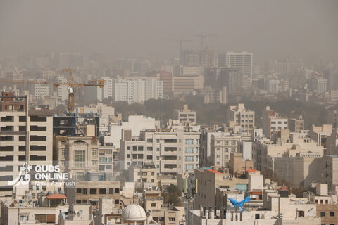 گزارش تصویری | آلودگی هوا در مشهد