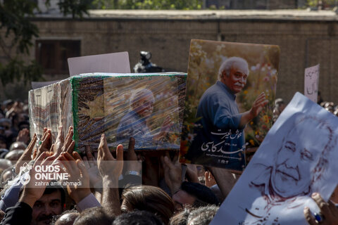 تشییع پیکر «محمد کاسبی»