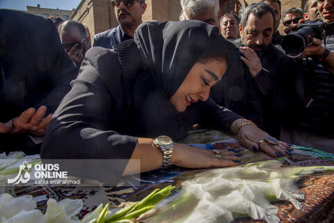 تشییع پیکر «محمد کاسبی»