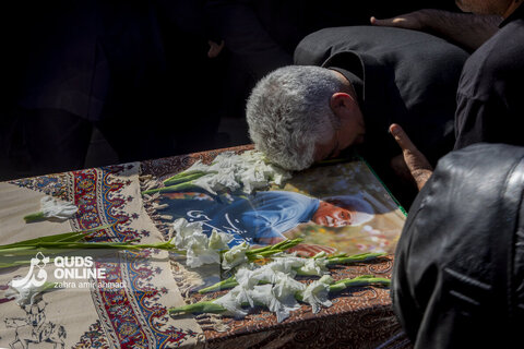 تشییع پیکر «محمد کاسبی»