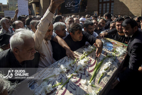 تشییع پیکر «محمد کاسبی»