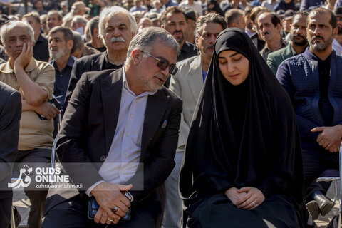 تشییع پیکر «محمد کاسبی»