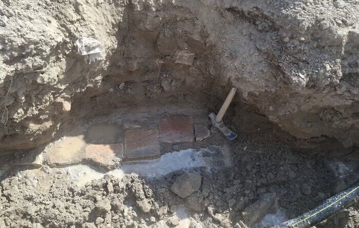 کشف بقایای مسجد جامع تاریخی گناباد