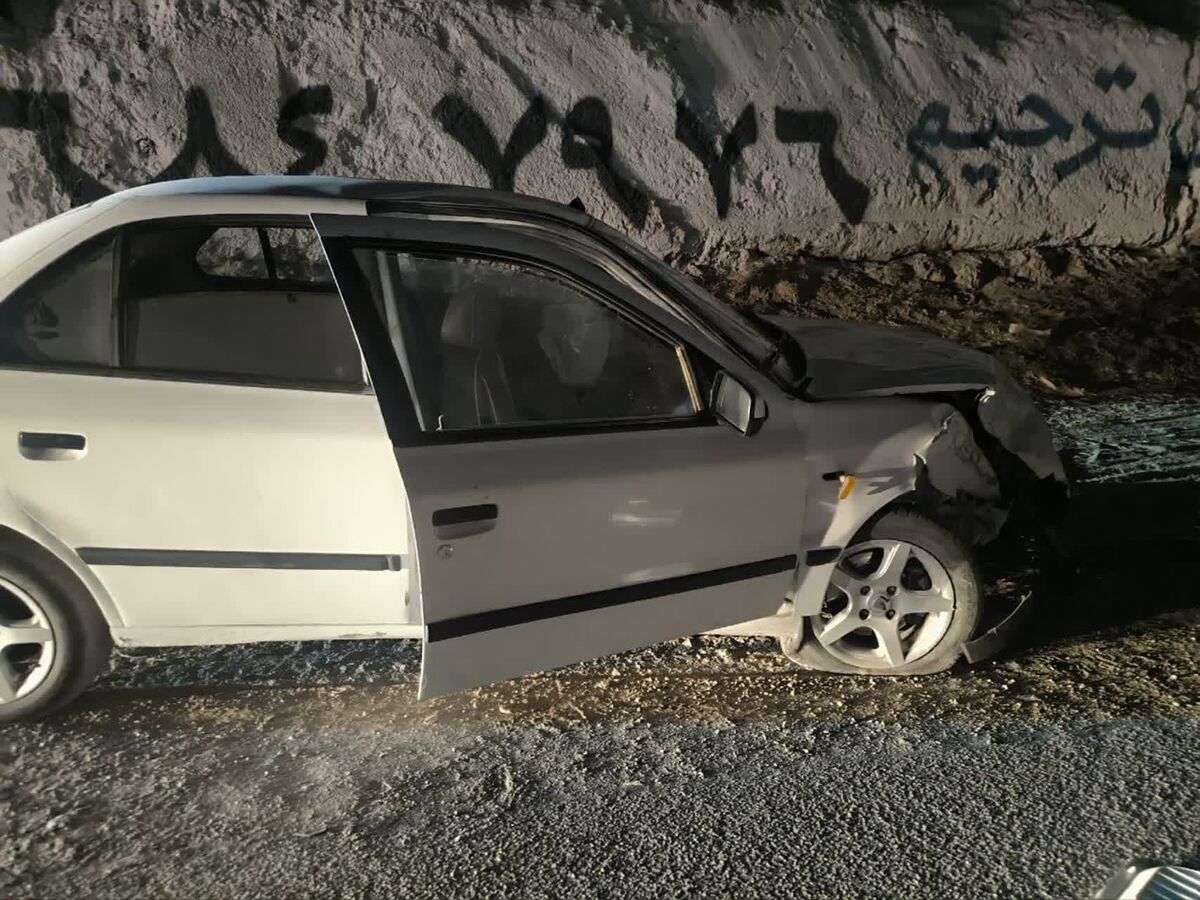 دو مصدوم بر اثر تصادف در جاده مشهد_فریمان