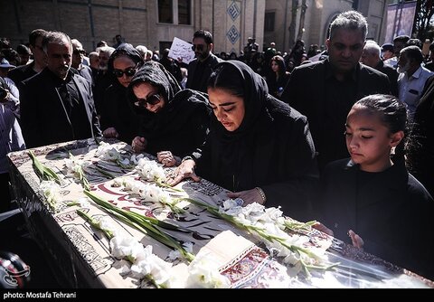 تشییع پیکر «محمد کاسبی» 