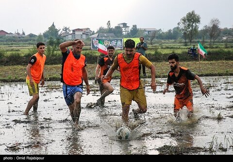 مسابقات فوتچل در روستای کویه سفلی رودسر