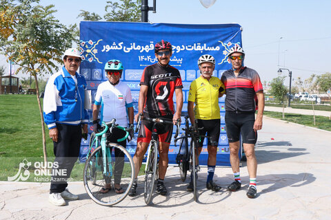برگزاری مسابقات دوچرخه سواری پیشکسوتان کشور در مشهد