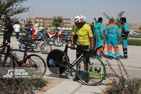 برگزاری مسابقات دوچرخه سواری پیشکسوتان کشور در مشهد