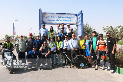 برگزاری مسابقات دوچرخه سواری پیشکسوتان کشور در مشهد