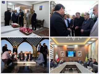 بازدید معاون فرهنگی معاون اول رئیس‌جمهور از زائرسرای رضوی و پروژه‌های در آستانه افتتاح زائرشهر