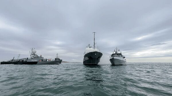 حضور یگان‌های دریایی ایران در رزمایش «آزیرکس ۲۰۲۵» آذربایجان