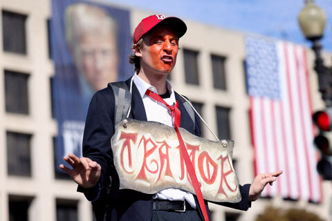 تصاویری از اعتراضات ضد ترامپ، جنبش «بدون پادشاه» در سراسر آمریکا