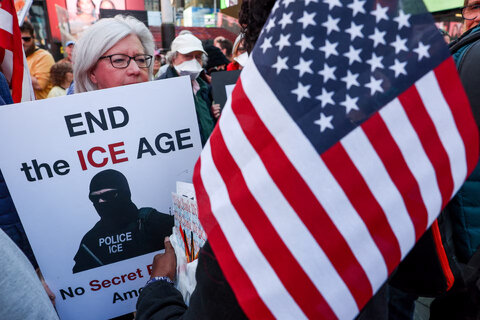 تصاویری از اعتراضات ضد ترامپ، جنبش «بدون پادشاه» در سراسر آمریکا