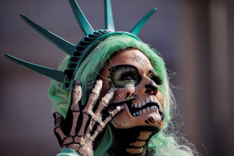 تصاویری از اعتراضات ضد ترامپ، جنبش «بدون پادشاه» در سراسر آمریکا