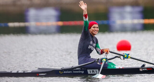قهرمانی دختر المپیکی در رویینگ قهرمانی آسیا/ انصراف تیم ۴ نفره زنان!