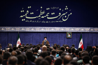 بازنشر بیانات رهبر معظم انقلاب در دیدار مدال آوران ورزشی و علمی / قدرت ملی جوانان ایرانی در میدان جنگ نرم
