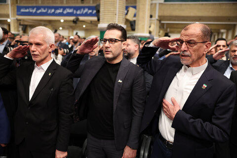 دیدار قهرمانان و مدال‌آوران ورزشی و المپیادهای علمی جهانی با رهبر معظم انقلاب