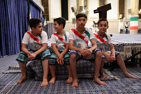 دیدار قهرمانان و مدال‌آوران ورزشی و المپیادهای علمی جهانی با رهبر معظم انقلاب