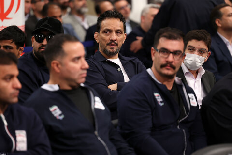 دیدار قهرمانان و مدال‌آوران ورزشی و المپیادهای علمی جهانی با رهبر معظم انقلاب