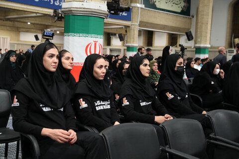 دیدار قهرمانان و مدال‌آوران ورزشی و المپیادهای علمی جهانی با رهبر معظم انقلاب