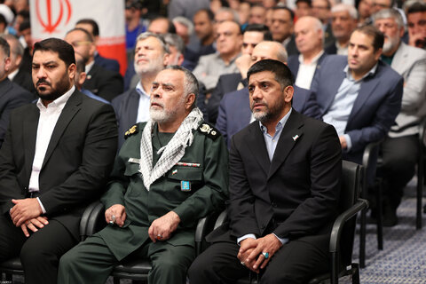 دیدار قهرمانان و مدال‌آوران ورزشی و المپیادهای علمی جهانی با رهبر معظم انقلاب