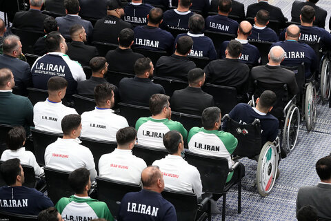 دیدار قهرمانان و مدال‌آوران ورزشی و المپیادهای علمی جهانی با رهبر معظم انقلاب