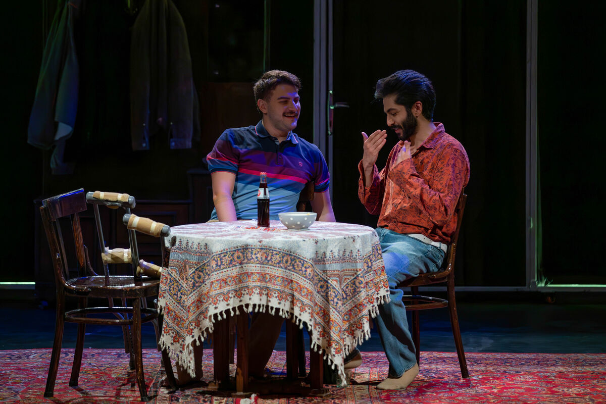 دارا حیایی و کیسان دیباج دوباره هم‌بازی شدند