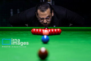 عکس روز | مسابقات اسنوکر «طهران کاپ»
