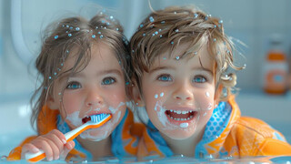 اینفوگرافیک | ۶ توصیه کلیدی به والدین برای مسواک زدن کودکان