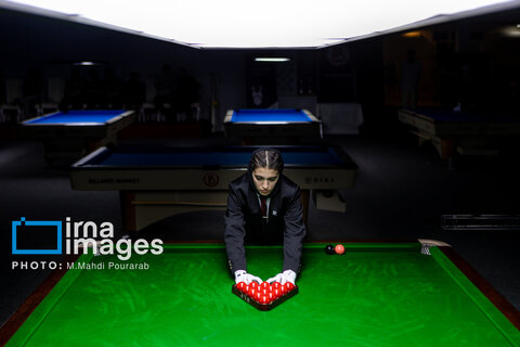 عکس روز | مسابقات اسنوکر «طهران کاپ»