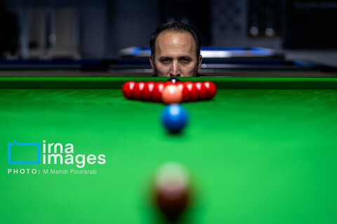 عکس روز | مسابقات اسنوکر «طهران کاپ»