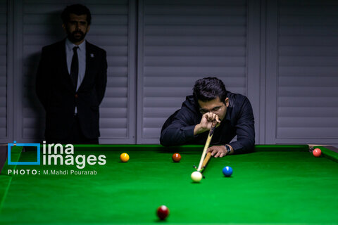 عکس روز | مسابقات اسنوکر «طهران کاپ»