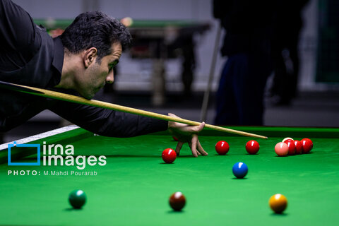 عکس روز | مسابقات اسنوکر «طهران کاپ»