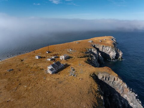 زندگی خرس‌های قطبی در یک ایستگاه تحقیقاتی روسیه