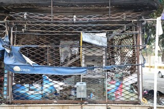 آتش سوپرمارکت به جان منزل مسکونی افتاد!