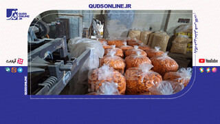 فیلم | کشف ۶ تن پُفک و اسنک که با مواد صنعتی رنگ می شد!