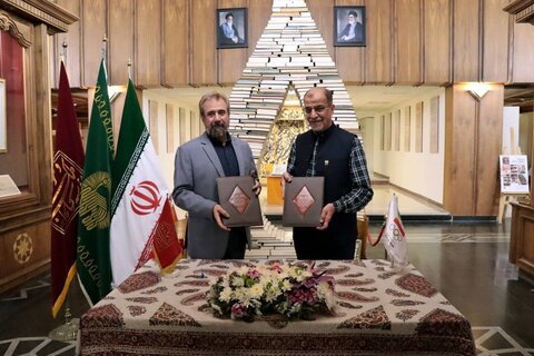 انعقاد تفاهمنامه همکاریهای مشترک میان کتابخانه و موزه ملی ملک و کمیته ملی المپیک