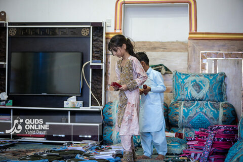 توزیع بسته های تحصیلی در روستاهای سیستان و بلوچستان