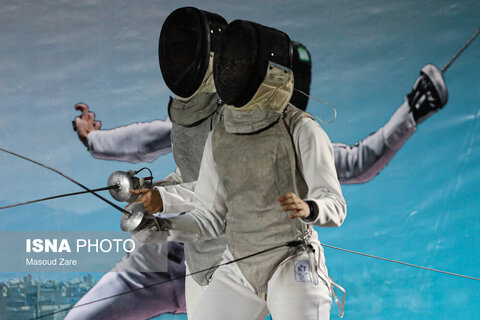 مسابقات شمشیربازی المپیاد استعدادهای برتر دختران ایران - یزد