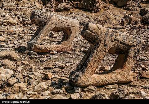 شیرهای سنگی ایذه