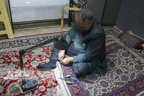 گزارش تصویری | خدمت فرش در حرم امام رضا (ع)