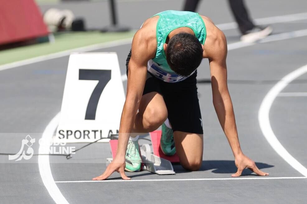 بازی های آسیایی جوانان؛ حذف عسگری در دور مقدماتی دو ۴۰۰ متر بامانع با ارتقای رکورد شخصی