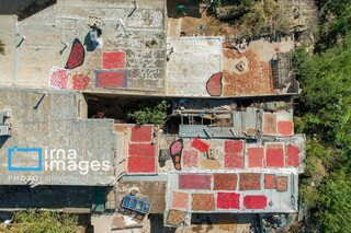 تک عکس | پشت‌بام های ترش و شیرین روستای مشایخ